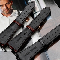 LAIHE Hochwertiges Luxus-Krokodil muster Braunes Leder armband Correa De Reloj De Cuero für Armbanduhr