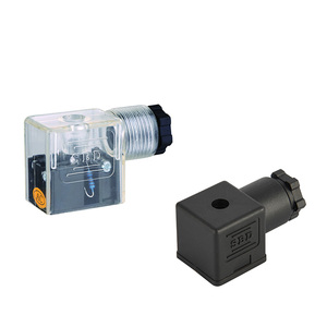 Bán Hot Waterproof Nữ <span class=keywords><strong>DIN</strong></span> <span class=keywords><strong>43650</strong></span> Hình Thức A B C Điện Solenoid Valve Coil Nối Với LED - Product Image 3