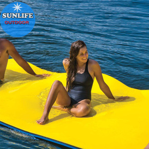 Alfombrilla flotante de 3 capas para natación, estera deportiva multifuncional para piscina, <span class=keywords><strong>playa</strong></span>, Océano y <span class=keywords><strong>Lago</strong></span>, precio de fábrica - Product Image 5