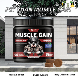 Masticables masticables Antienvejecimiento y aumento de peso Gotas de luteína para perros Cuidado de la salud y suplementos de mascotas - Product Image 2