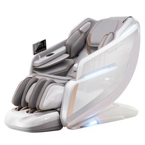 Luxuriöser 4D Pro Massagesessel Ganzkörper Fuß Shiatsu SL-Schiene Zero Gravity Beheizter Relaxsessel Kneten Klopfen Strecken Bluetooth - Product Image 5