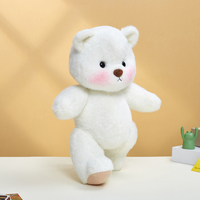 Peluche ours en peluche Lina mignonne en position mignonne, canapé, je t'aime, nœud papillon, grand couple, mariage, renard en peluche, poupée, cadeau pour enfants, polyester
