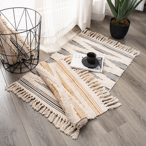 RichesBase OEM Home Decor <strong>Boho</strong> <strong>Rug</strong> Moroccan Carpet Tufted <strong>Rug</strong> With Tassel Modern Area <strong>Rugs</strong> for Living Room Bedroom - Product Image 1