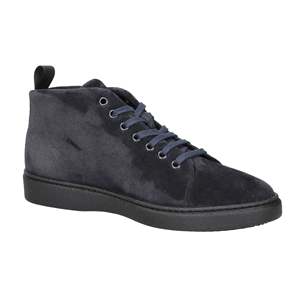 Zapatillas Deportivas para Hombre, Estilo Chukka, de Gamuza Azul, con Suela Gruesa - Product Image 5