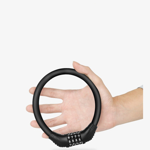 <span class=keywords><strong>Candado</strong></span> de silicona sin llave para cadena de <span class=keywords><strong>bicicleta</strong></span>, <span class=keywords><strong>candado</strong></span> personalizado de 4 dígitos, combinación de <span class=keywords><strong>candado</strong></span> - Product Image 3