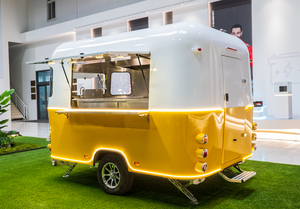 Chariots à café, remorques de concession, remorques alimentaires tractables à vendre, camions à crêpes, wagons alimentaires mobiles pour bière, tacos, <span class=keywords><strong>kebab</strong></span> - Product Image 2