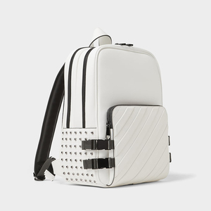 zara studded backpack