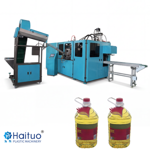 Machine de soufflage de bouteilles d'huile comestible en PET entièrement automatique 5L-10L, bouteille de qualité alimentaire, servo spéciale, économie d'énergie - Product Image 4