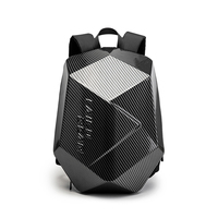 Sac à dos de moto imperméable, sac à dos pour casque intégral, sac de voyage réfléchissant, sac à casque de moto en fibre de carbone pour hommes