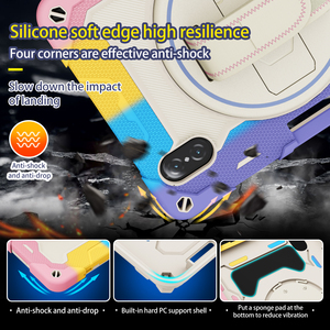 Custodia in Silicone per <span class=keywords><strong>Tablet</strong></span> <span class=keywords><strong>Huawei</strong></span> Honor <span class=keywords><strong>Tablet</strong></span> V7 Pro 11 pollici Cover antiurto con cavalletto per bambini - Product Image 2