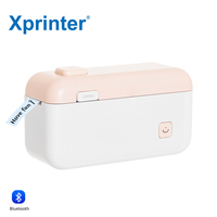 Printer Label Perekat Pabrik Xprinter HP4 Impresora De Etiquetas Adhesivas Mendukung Android dan iOS Pembuat Label Mini