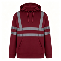 Veste à capuche unisexe surdimensionnée avec bandes réfléchissantes pour hommes et femmes, sweat à capuche tendance avec bandes réfléchissantes, style streetwear pour tous les jours