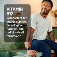 Complément alimentaire en gélules molles de vitamine B12 pour nouveau-nés et adultes, 1000 mcg, naturel, favorise le métabolisme énergétique et la fonction cognitive, OEM/ODM