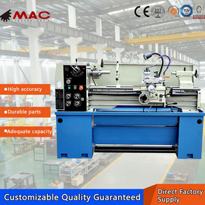 高精度高速格安トルノメタルベンチ機械旋盤ミニメタル手動旋盤機 - Product Image 1