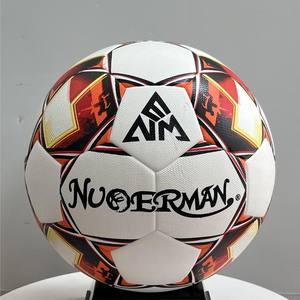 मुद्रित लोगो चमड़े सरकारी थोक फुटबॉल की गेंद सबसे अच्छा फुटबॉल - Product Image 1