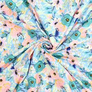 Couvertures d'emmaillotage pour bébé en mousseline de coton et polyester à double couche, imprimées sur mesure, avec bandeau, fabriquées en usine à Yiwu, Chine - Product Image 3