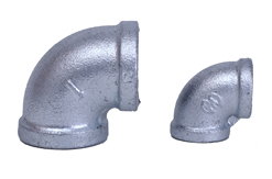 Phụ Kiện Đường Ống Sắt Dễ Uốn, Phụ Kiện Đường Ống Khuỷu Tay Bằng Vật Liệu Ren BS NPT - Product Image 4