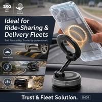 Penyangga Ponsel Mobil Magnetik Kuat N52 dari Aluminium Alloy, Perekat Vakum untuk Dashboard Truk dan Mobil, Grosir, OEM, Supplier Pabrik
