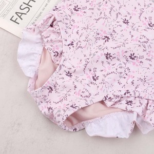 Baby Beach Anzug Mädchen 2 Stück Camisole Bikini Bade bekleidung Kleidung benutzer definierte Kordel zug kurze Haut ausschlag Schutz Set Baby Badeanzug - Product Image 5