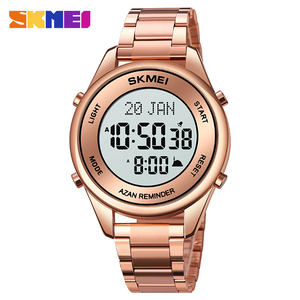 Skmei1861-reloj digital de acero para hombre, pulsera de oración de somalay skmei 1861 musulmán azan, qibla - Product Image 3