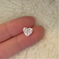 Fábrica al por mayor 0,5-5CT Diamante de corte de corazón Vvs claridad D Color Diamante Suelto excelente corte laboratorio cultivado IGI precio certificado