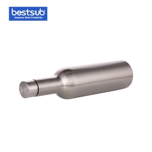 De 750ml de plata de acero inoxidable de doble pared vaso termo <span class=keywords><strong>vino</strong></span> 25oz botella de agua BW26S-750 - Product Image 4