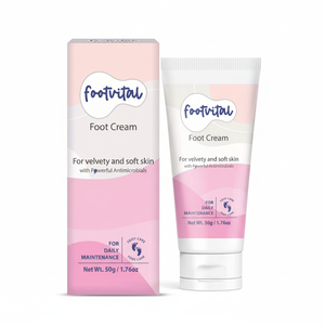 Livraison gratuite crème pour les pieds 50gm | Pack de 10 | Réparation intensive et hydratation pour les pieds secs - Product Image 1