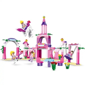 <span class=keywords><strong>Cogo</strong></span> Khối 3273 Tự Làm Công Chúa Loạt 346 Pcs Mini Khối Thiết Lập Giáo Dục Xây Dựng Khối Đồ Chơi Cho Cô Gái - Product Image 3