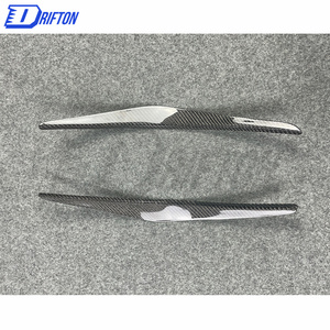 GT4 Style Dry Carbon Fiber Front Bumper Canards for Mclaren 570S 570GT - Product Image 4