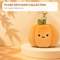 XDT AI Peluche Citrouille Suspendue Ultra Douce en Polyester et Coton PP, Décoration Rembourrée Effet Nuage pour Fêtes, Maison/Bureau