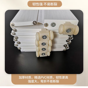 <span class=keywords><strong>Porte</strong></span> <span class=keywords><strong>pliante</strong></span> en PVC coulissante cloison intérieure <span class=keywords><strong>sans</strong></span> <span class=keywords><strong>rail</strong></span>, cuisine avec alimentation en gaz, salle de bain avec simple invisibilité - Product Image 5