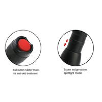 Lampe de travail LED en aluminium avec batterie sèche DC, lampe torche longue durée