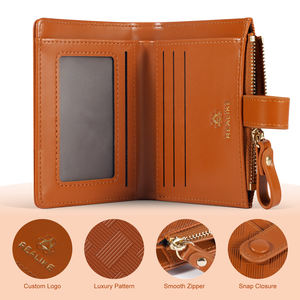 تصميم المحافظ المحبوكة والحقائب النسائية الفاخرة RFID PU من الجلد ماركات شهيرة Sinatech محفظة نسائية - Product Image 4