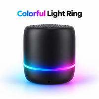 Mini haut-parleur intelligent, meilleurs cadeaux promotionnels, haut-parleur portable rechargeable, subwoofer musical stéréo, haut-parleur couleur arc-en-ciel