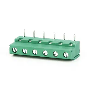 ZB129V 129R -7.50/7.62mm Green Color PCB Screw Terminal Block connectors & terminals