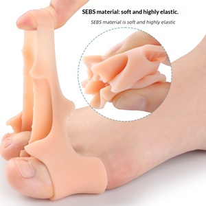 Source Factory Good Elasticity Silicone <b>Toe</b> <b>Separator</b> Not Easy to slip Shift Silicone <b>Toe</b> <b>Separator</b> - Product Image 3