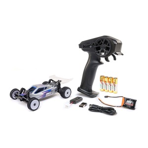 Voiture RC miniature Micro-<span class=keywords><strong>B</strong></span> 1/24 2WD RTR Race Buggy Spektrum LiPo Power 13+ MPH Châssis en aluminium Carrosserie Pro-Line Roues Pneus - Product Image 2