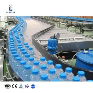 पूर्ण स्वचालित खनिज जल उत्पादन लाइन तरल भरने की मशीन की बोतलें