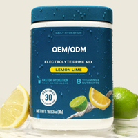Poudre d'électrolytes sans sucre et sans glucides OEM/ODM, mélange d'électrolytes - Poudre d'électrolytes au potassium et au sel