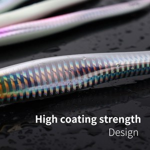 Mồi câu jigging chuyên nghiệp hình chữ <span class=keywords><strong>S</strong></span> 60g 80g 100g 150g, mồi câu jigging nước mặn, câu cá nhanh, mồi kim loại câu cá ngừ, cá kiếm - Product Image 4