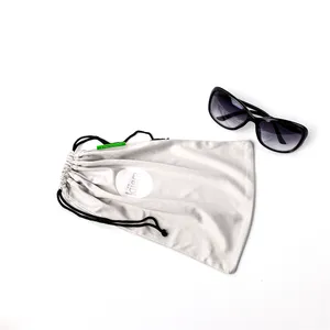Customized Blank Soft Microfiber Sunglasses Pouch Bag