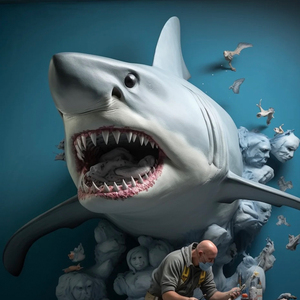 Modelo de tiburón personalizado resina artesanía fibra de vidrio y fibra Escultura instalación para acuario Vida <span class=keywords><strong>Marina</strong></span> pantalla - Product Image 5