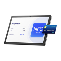 Kioscos de Pago con Pantalla Táctil de 10 Pulgadas, Tablet Android 15 Octa Core, NFC, MTK G80, 4G LTE, Doble USB-C, Terminal POS con Soporte