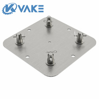 Torre de Elevación de Truss de Aluminio, Componentes del Sistema de Elevación de Truss para Escenarios, Base con Ruedas para Escenarios de Conciertos