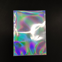 Protège-cartes magique holographique prismatique 56x87 Penny, pochettes de cartes holographiques assorties, matériau PP recyclable, impression cadeau