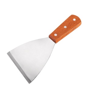 Espátula Rectangular de Acero Inoxidable Fácil de Limpiar para Cocina Teppanyaki Uso en Restaurantes - Product Image 3
