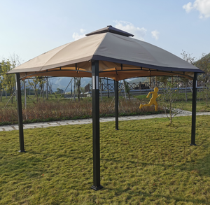 Có Thể Gập Lại Bán Nóng Tùy Chỉnh Vĩnh Viễn Nhôm Patio Ngoài Trời Gazebo Với Muỗi Net - Product Image 2