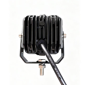 Faro fendinebbia a LED 2026 Aurora Nuovo da 3 pollici 12V 24V 50W a fascio stretto bianco/giallo con DRL IP68 per SUV, UTV, 4WD, moto e <span class=keywords><strong>bici</strong></span> - Product Image 4