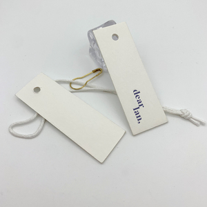 Thẻ treo quần áo chất lượng cao, bán chạy, giấy dày, sang trọng, thân thiện với môi trường, in logo thương hiệu - Product Image 5