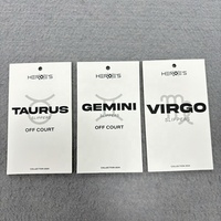 Étiquettes volantes personnalisées de marque de luxe de haute qualité pour vêtements sacs à main étiquette volante personnalisée de marque en plastique PVC avec épingle et corde
